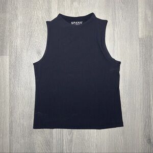 SPANX Women's Black Sleeveless Top